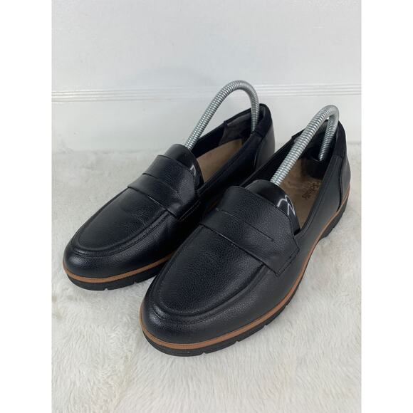 Dr. Scholl's Women's Nice Day Lug Sole Loafers Black Size 8.5 - Picture 1 of 8